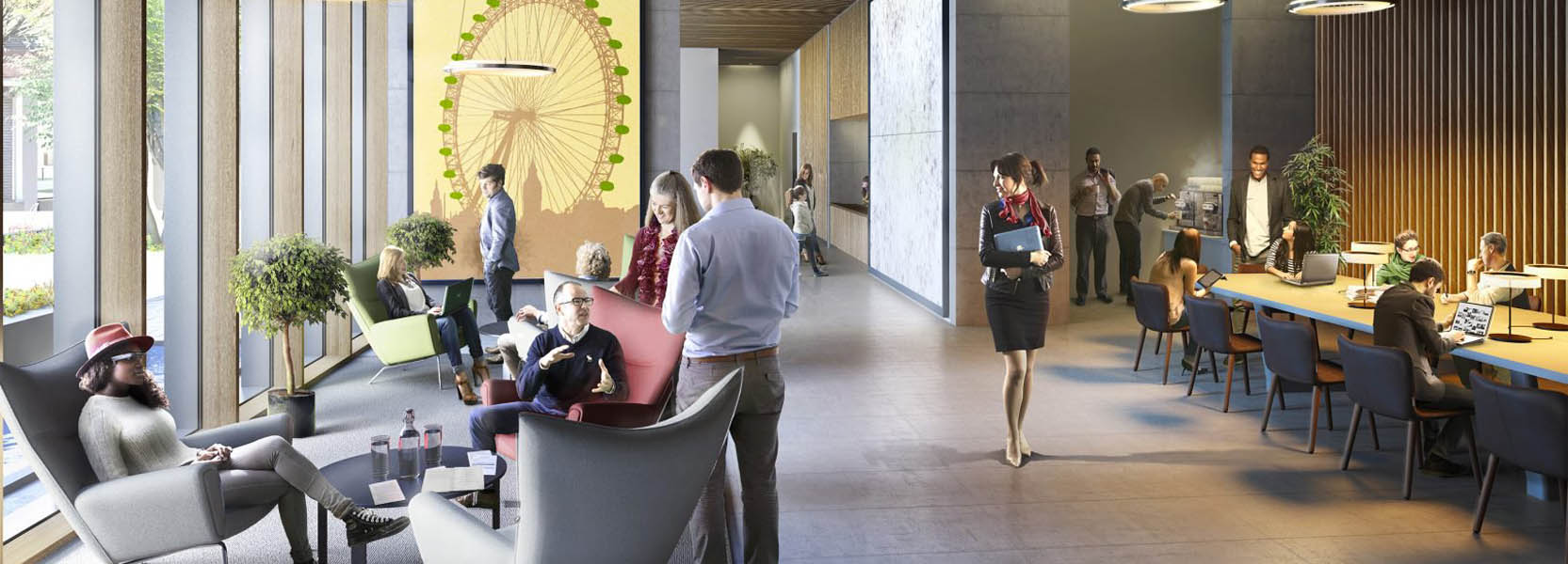 A group of workers at Lendlease