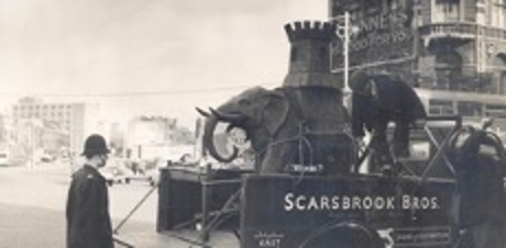 old view of elephant and castle london