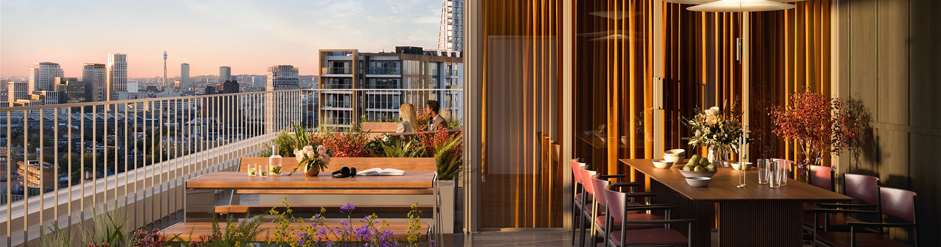 view of the balcony area of a flat at park and sayer elephant park
