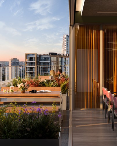 view of the balcony area of a flat at park and sayer elephant park