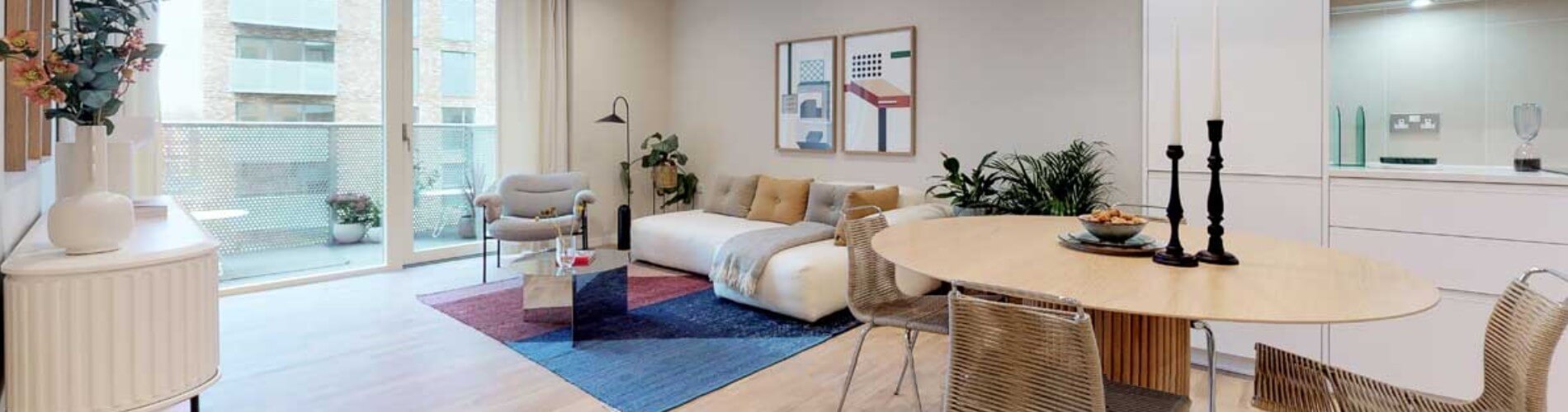 Inside a light and spacious Deptford Landings apartment
