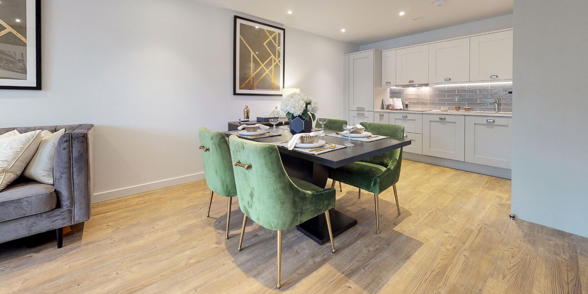 Hungate Show Home Dining Area