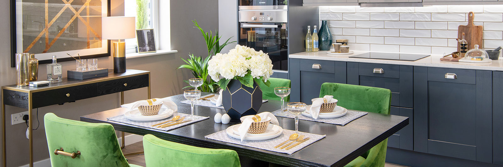 Hungate Show Home Kitchen Dining Room