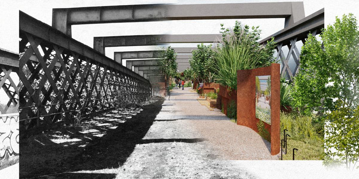 Manchester High line images courtesy of Twelve Architects
