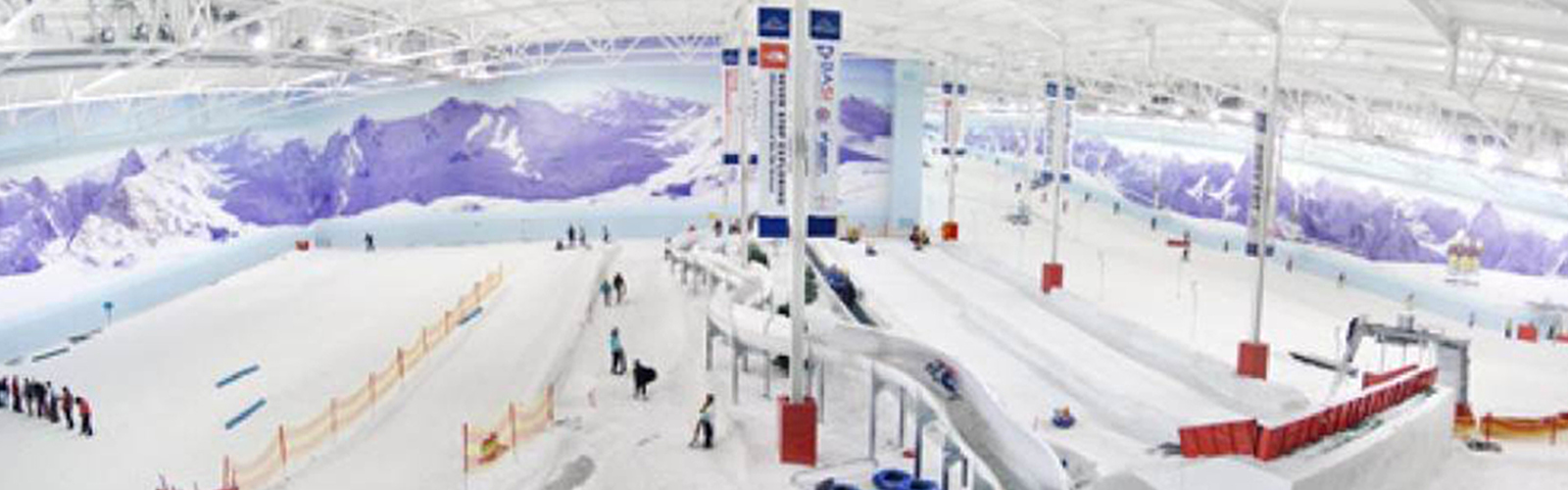 Ski slope in Manchester