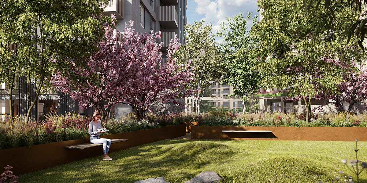 CGI of Park and Sayer's elevated garden